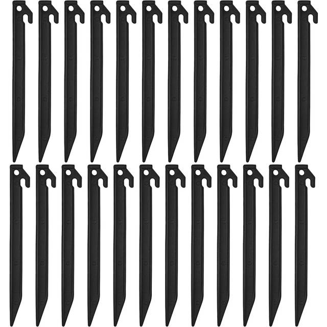 24 Pieces Plastic Inflatable Stakes 8.8 Inch Yard Stakes Stakes