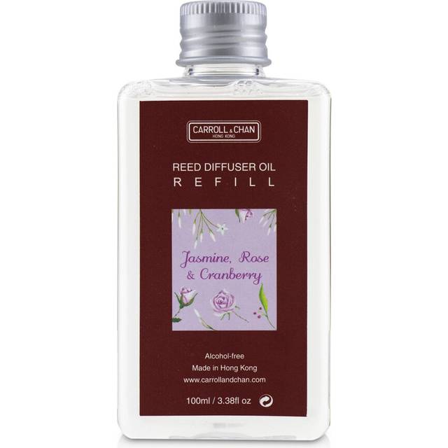 Carroll & Chan - Reed Diffuser Refill - Jasmine, Rose & Cranberry - 100ml/3.38oz