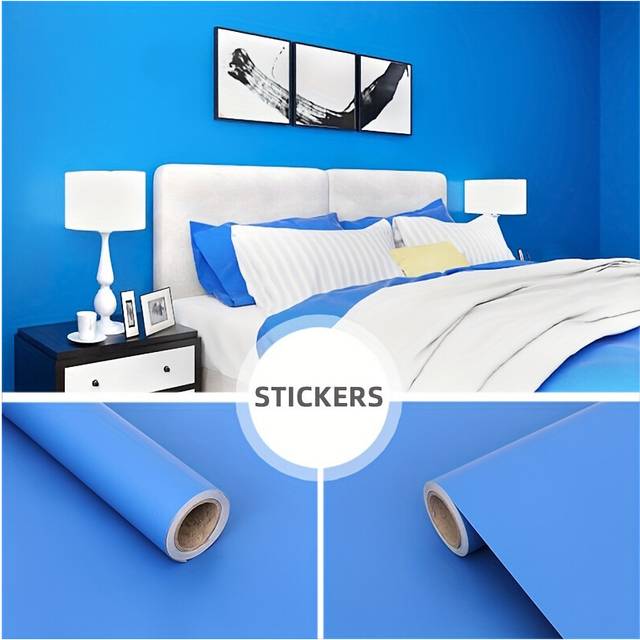 (Model 8, 40cmX500cm) 1 roll Waterproof Self-Adhesive Wallpaper for Fall Aesthetic Decor in Living Room