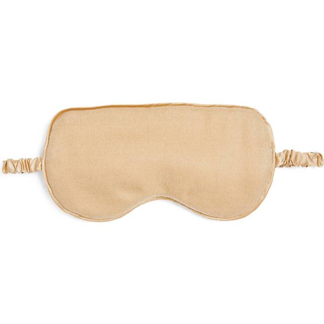 Olivia von Halle Silk Audrey Eye Mask - Ivory - One size