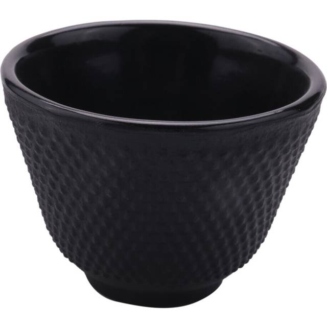 Cast Iron Tea Cups Drinkware Chinese Handmade Coffee Tools Health Care Polka Dot Iron Cup Iron Pot Retro Cup- Teacup