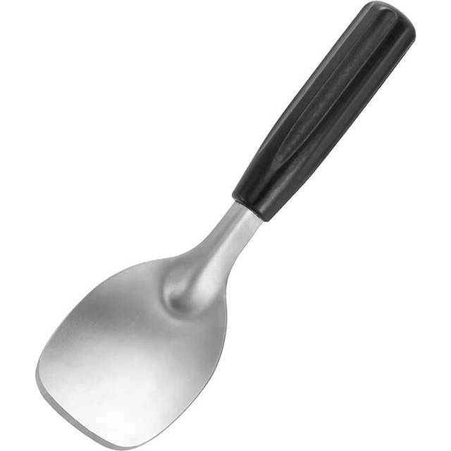 Ice Cream Scoop Ice Cream Spade, Nonslip Handle Cones Paddle, Cookie Scoop for Wedding, Buffet Kitchen black