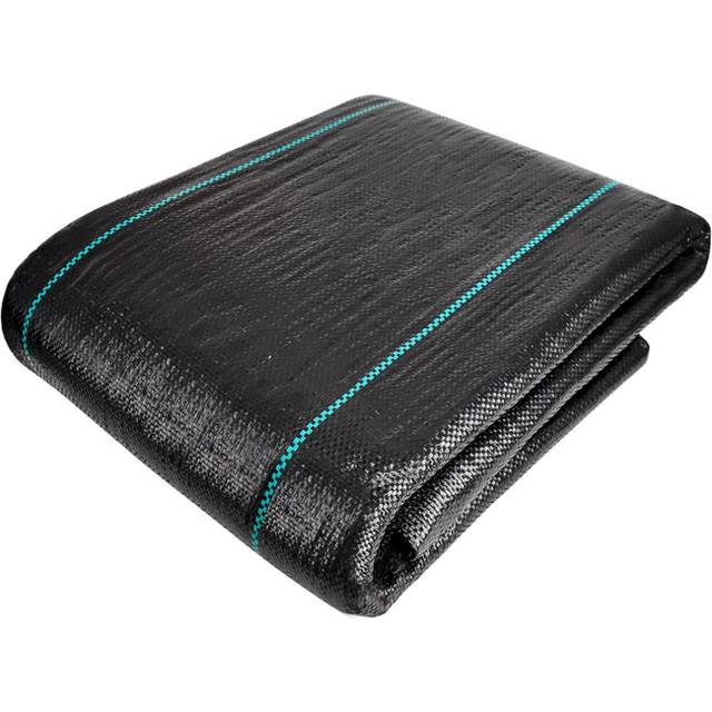 VOUNOT 2x10m Weed Control Fabric, Heavy Duty Landscape Ground Cover Membrane, Black
