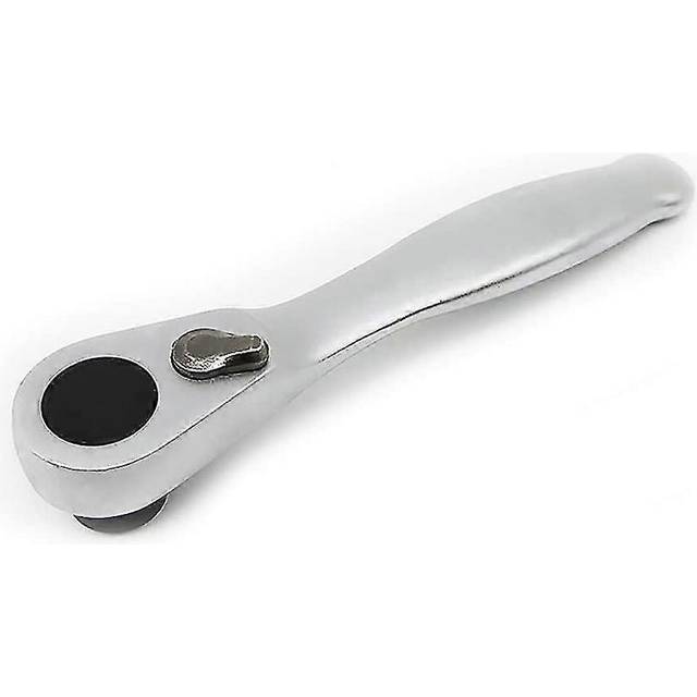 (As show, One size) 6.35mm 72 Tooth Mini Ratchet Wrench Hex Ratchet Tool Hex Handle Quick Lock Socket