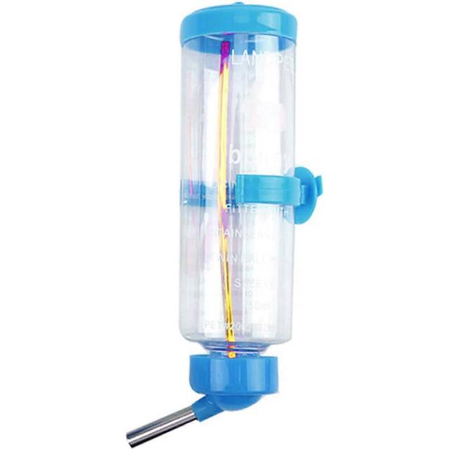 (Colour, One size) 250ML Suspensible Hamster Drinking Bottle Small Pet Water Bottle Pet Drinker for Ferret Hedgehog Hamster Guinea Pig Chinchilla