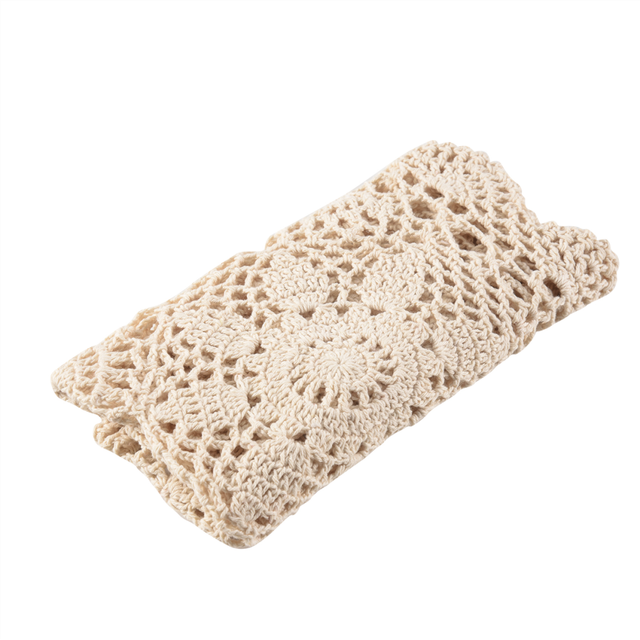 Tablecloths Crochet Square Table Cover Christmas Lace Doilies
