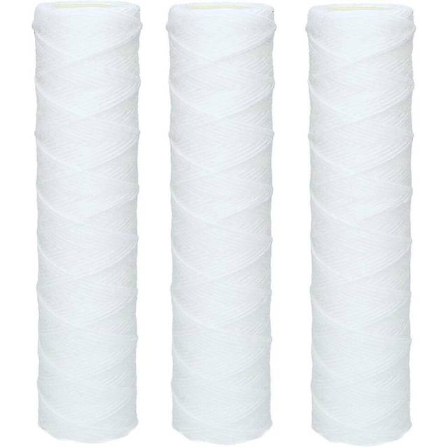 (As show, One size) 3x wound sediment cartridge for reverse osmosis,particle filtration - 50 micron