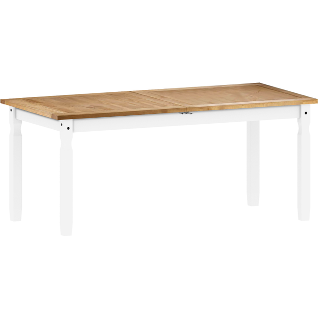 Mercers Furniture Corona White Large Extending Dining Table, White