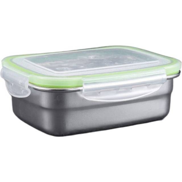Leak Proof Food Storage Container 304 Stainless Steel Lunch Box Refrigerator-850ml