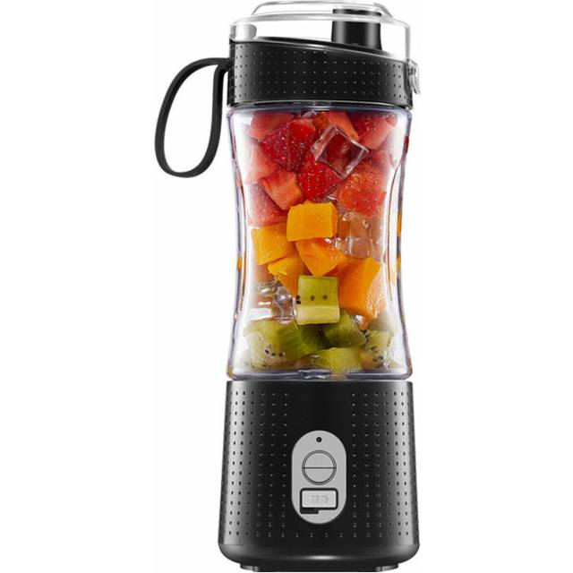 Portable Blender Beverage Smoothie Maker - USB Rechargeable - Black