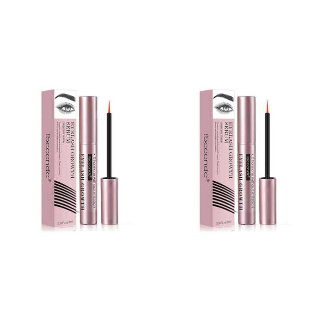 2X 8Ml Eyelash Growth Serum Natural Enhancer Liquid Eyelashes Lengthening Essence Thicker