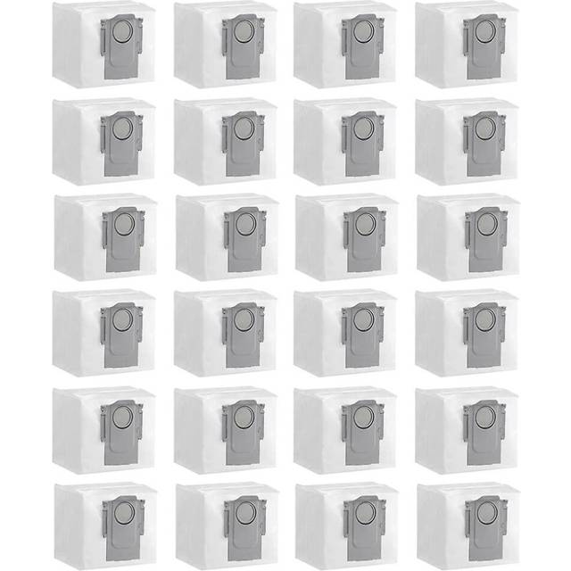 24 Pcs Dust Bag Collectors For Q5+ Q7 T8 S7 Maxv Ultra Q7 Max Vacuum Cleaner Spare Parts Accessorie