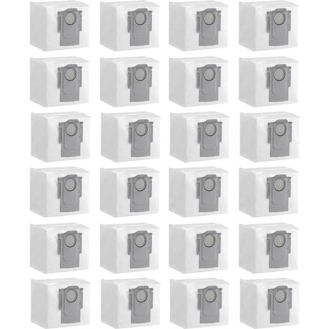 24 Pcs Dust Bag Collectors for Q5+ T8 S7 MAXV Ultra MAX Vacuum Cleaner Spare Parts Accessories