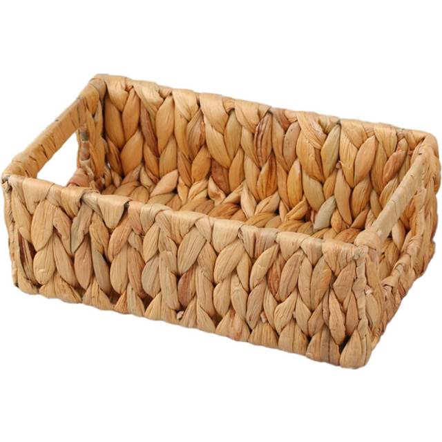 Wicker Storage Basket Water Hyacinth Basket, Storage Basket