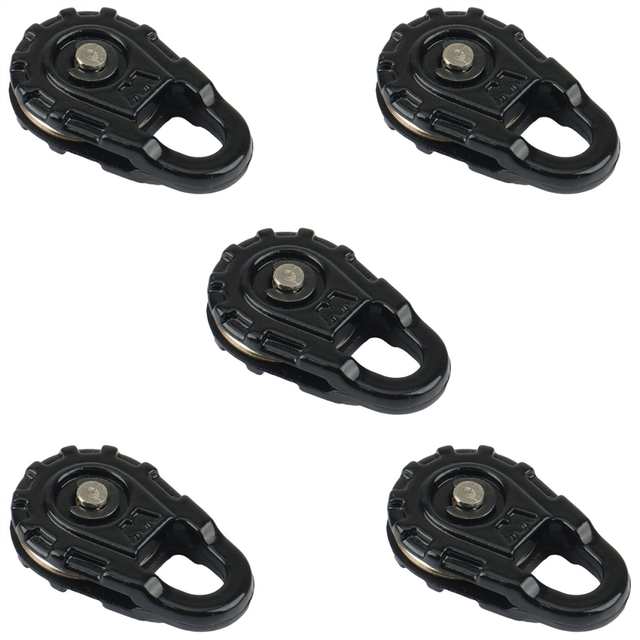 5X RC Car Metal Winch Tow Rope Snatch Block for 1:10 Crawler Axial SCX10 90046 TRX4 D90