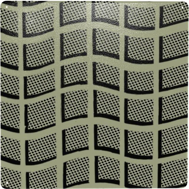 "(Oddball Design Optical Illusion Pattern =7570) Metal Tin Sign 12x12"" Wall DÃ©cor Cafe Bar Beer Pub Signs Christmas Gift"