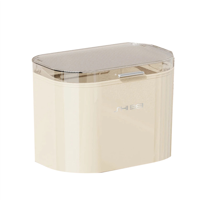 8L Kitchen Wastebasket with Lid Wall Mounted Trash Can A