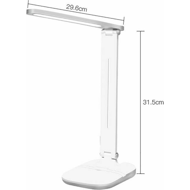 Touch LED Desk Lamp Bedside Study Reading Table Light USB Ports Dimmable