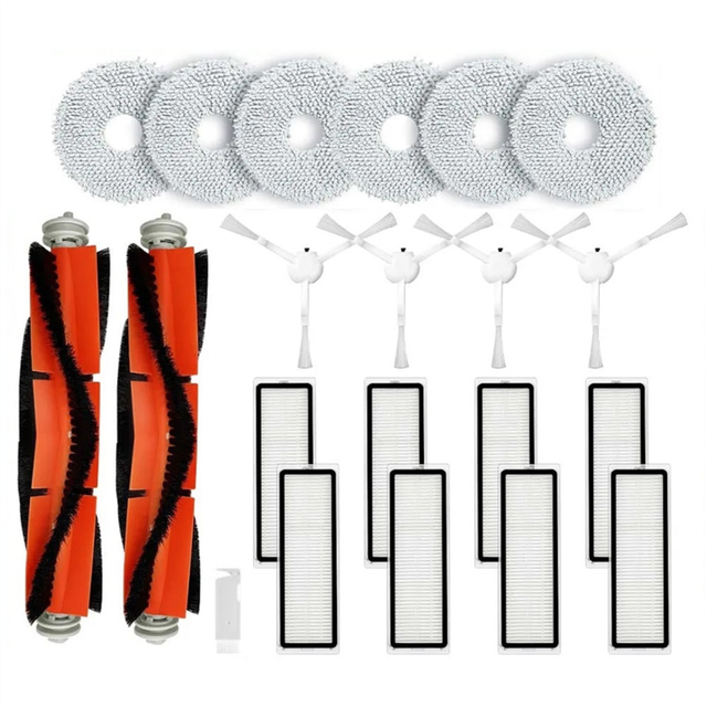 For Robot Vacuum Cleaner Main Side Brush Hepa Filter Mop Cloth
