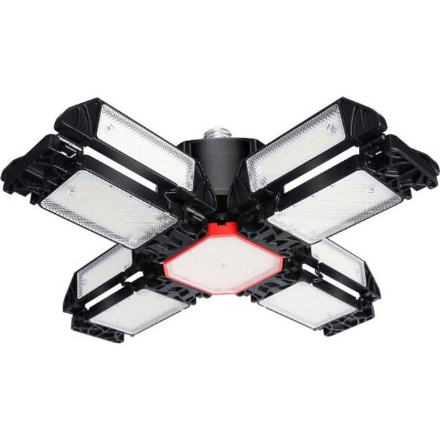 180W LED Garage Lights 18000LM 6500K Deformable Ceiling Lighting