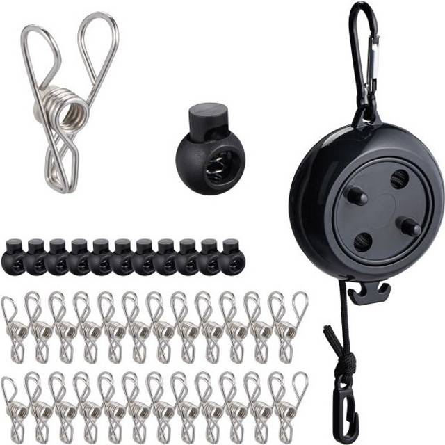 Extendable washing line to 7.85 m