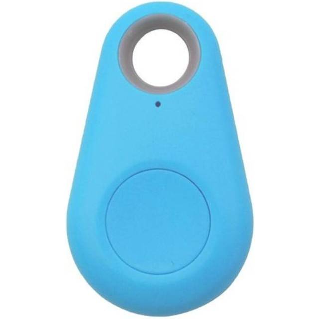 (Blue) Smart Mini GPS Tracker for Kids, Pets, Wallets