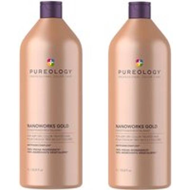Nanoworks Gold Conditioner 1000ml Supersize Double Pack - Clear - One Size