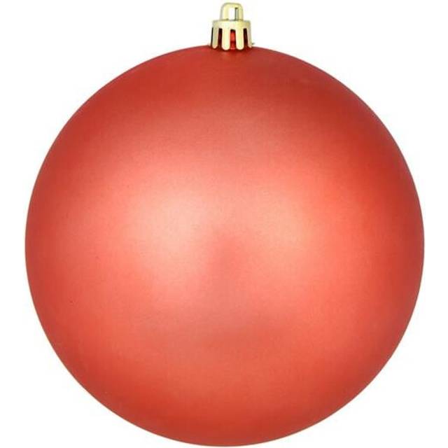 2.4 in. Coral Matte Ball Ornament - 60 per Bag