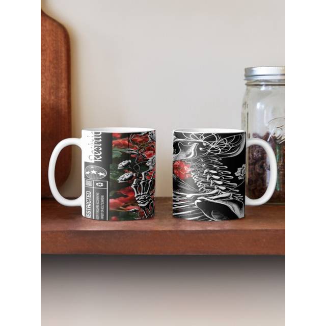 (Eternal Bloom-4647) Coffee Mugs 11oz Sol LeWitt Ceramic Mug Cute Novelty Christmas Gifts