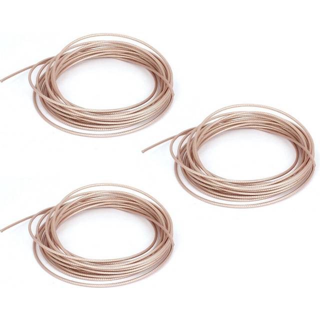 3X RG316 Coax Coaxial Cable Lead Low Loss RF Adapter Wire 5M Length