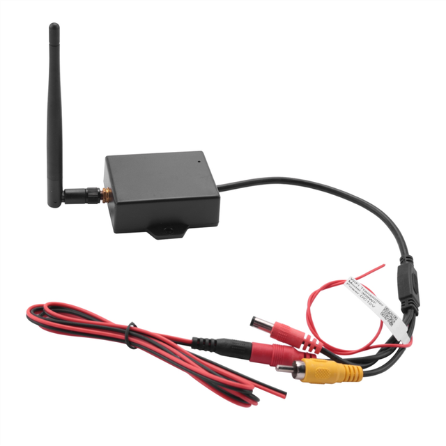 WiFi Transmitter Module Backup Camera AV Video Rear View Kits Black