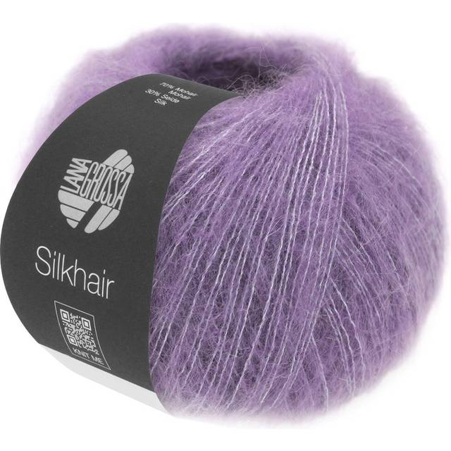 Lana Grossa Silkhair  163 Lavender Yarn