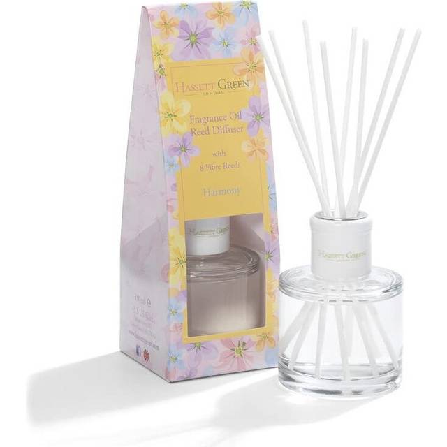 Fragrance Oil Reed Diffuser 100ml Glass Bottle with 8 Fibre Reeds Harmony