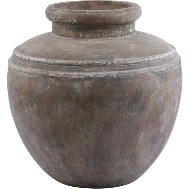 Siena Large Water Pot - Ceramic - L37 x W37 x H39 cm - Brown