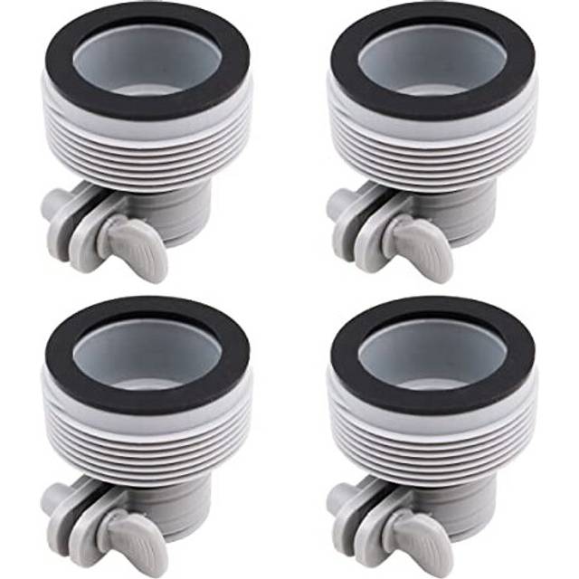 "Hose Conversion Adapters Kit to Upgrade Filter Pumps and Saltwater System 1.25"" to 1.5"" Type Hose Adapters for Intex Pool ï¼4 Packï¼"