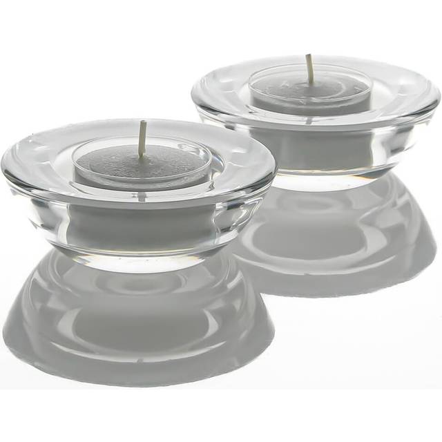 Eastland Chunky Tealight Holder Clear Set of 12