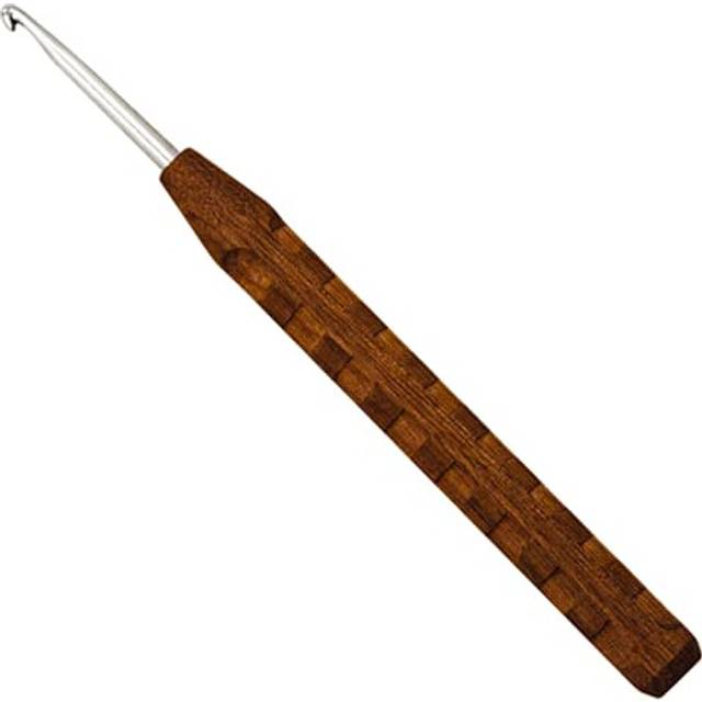 addi Skacel Walnut Crochet Hook US H  5mm