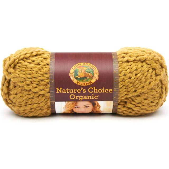 Lion Brand Yarn 480174C Natures Choice Organic Cotton Yarn  Olive
