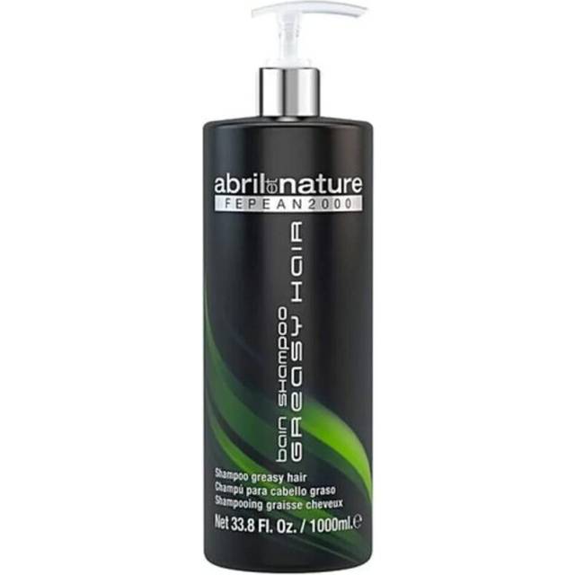 abril et nature  Greasy Hair Shampoo  For Oily Hair  Clean and Healthy Scalp  Combats Excess Oil Production  Professional S