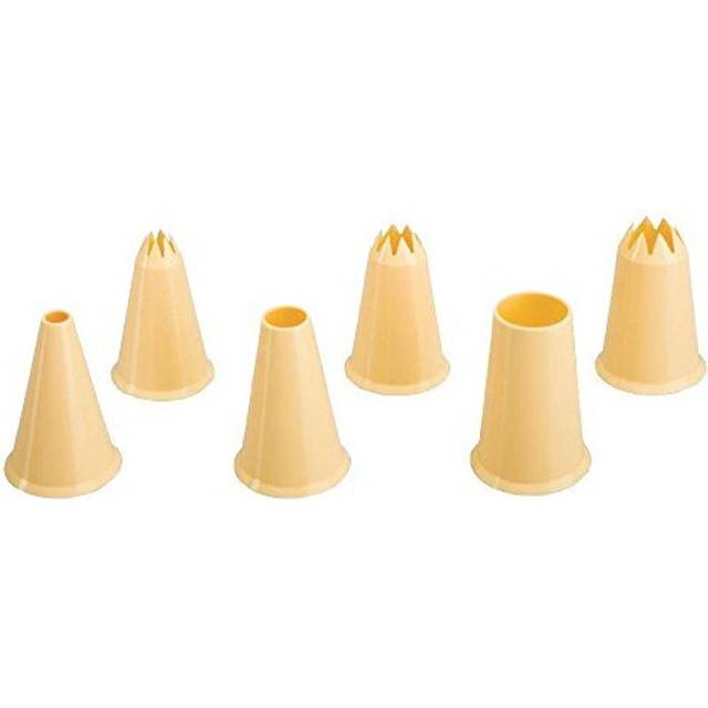 Piping Nozzle Set White 4 x 3 x 3 cm