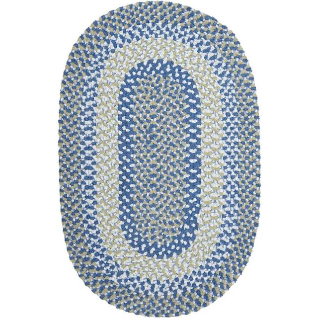 Blokburst Colonial Mills Decorative Blueberry Pie Area Rug Oval 2x4