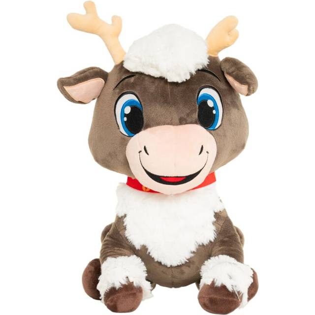 Franco Collectibles Reindeer in Here Blizzard Bedding Super Soft Plush Decorative Throw Pillow  (Officially Licensed Product)