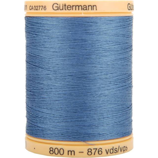 Gutermann Natural Cotton Thread 800M  Each  Indigo Blue