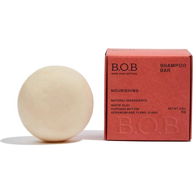 B.O.B BARS OVER BOTTLES Nourishing Shampoo Bar | Balanced to Dry Hair | Hair Care  Ideal Ph Balance | Natural  Vegan | Eco-friendly  Sustainable  Plas
