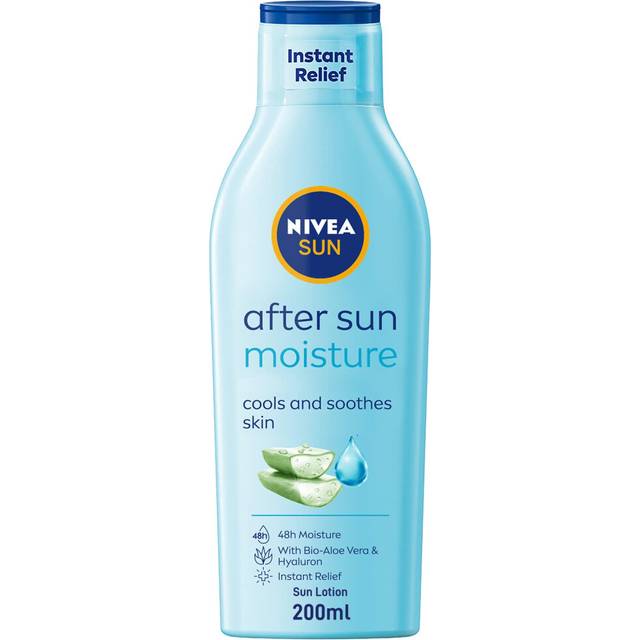 Nivea Sun Moisturising After Sun Lotion With Aloe Vera Silky Skin Feel