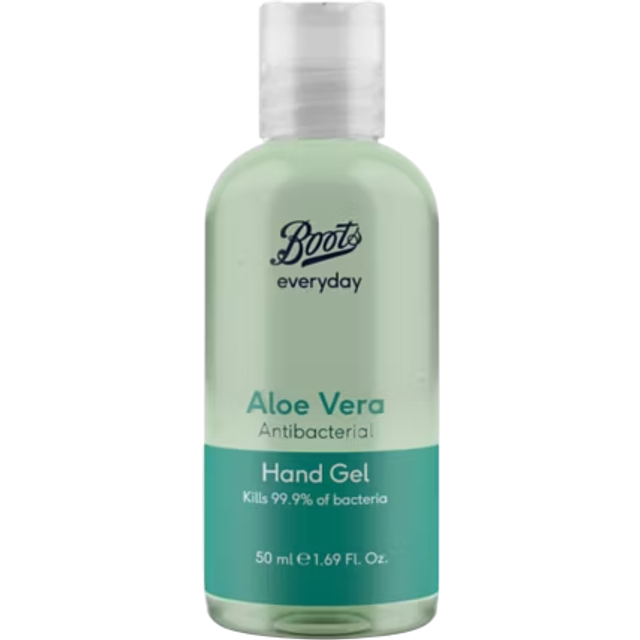 Boots Everyday Aloe Anti-Bacterial Hand Gel 50ml