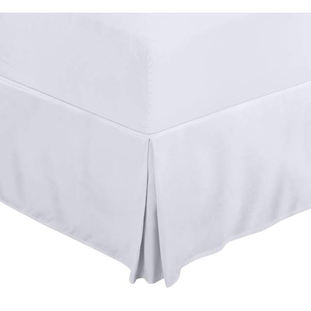 Utopia Bedding Twin Bed Skirt - Soft Quadruple Pleated Ruffle - Easy Fit with 15 Inch Tailored Drop - Hotel Quality  Shrinkage and Fade Resistant (Twi