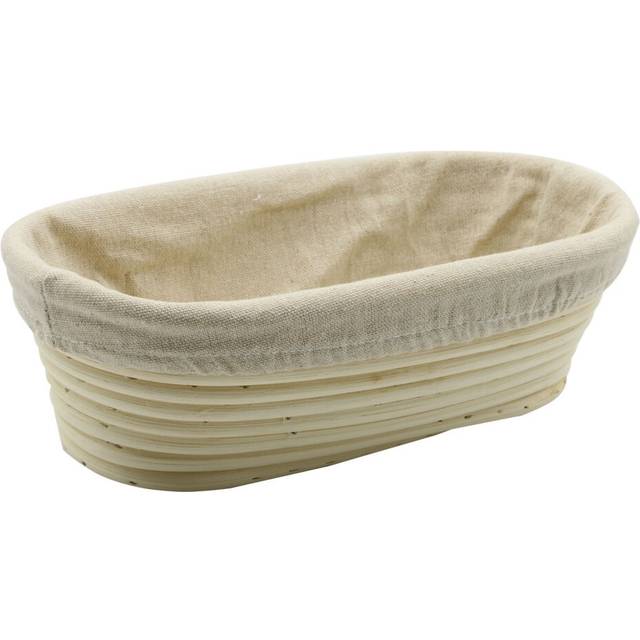 10 inch Oval Banneton Bread Proofing Basket  BetterJonny Artisan Bread Dough Proofing Rattan Basket Liner Combo for Professiona
