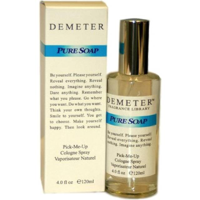 Demeter Pure Soap cologne Spray for Unisex  4 Ounce