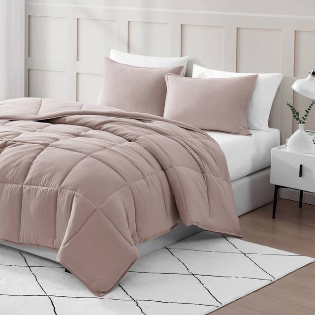 Casa Platino Queen Size Bed in a Bag Pre-Washed - Ultra Soft & Cozy Brushed Microfiber Queen Size Bedding Set - Comfy Comforter Set Queen - Includes Q